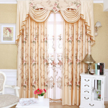 帛驪絲摩 以刺繡藝術(shù)點(diǎn)亮客廳，定制您的高檔布藝窗簾