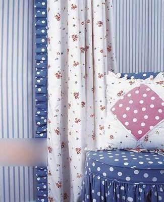 布藝窗簾加款至潮花邊 新年家居空間新風(fēng)尚展示